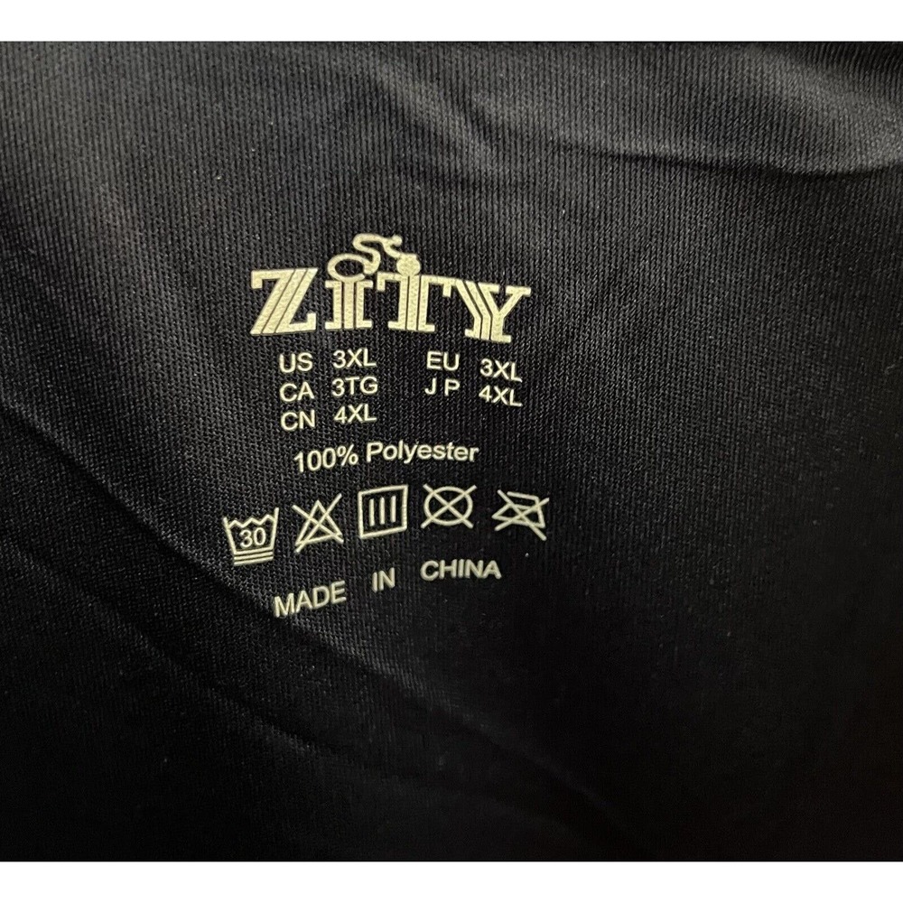 Zity Athletic Short Sleeve Moisture Wicking Shirt‎ Mens Size 3XL Polyester NWT - Picture 3 of 6